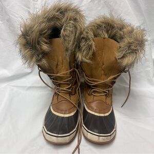 JBU Women's Fur-Lined Winter Boots